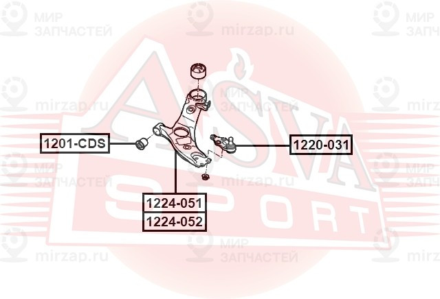 Запчасть ASVA 1220031