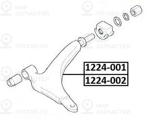 Запчасть ASVA 1224001