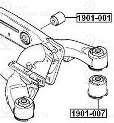 Запчасть ASVA 1901007