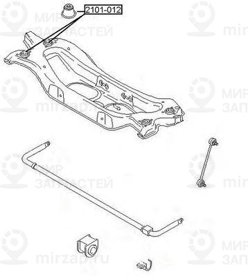 Запчасть ASVA 2101012