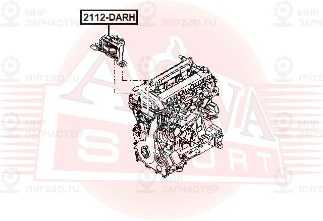 Запчасть ASVA 2112DARH