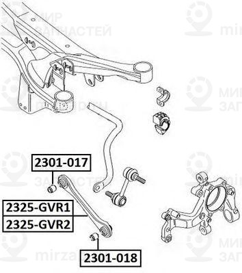 Запчасть ASVA 2301018