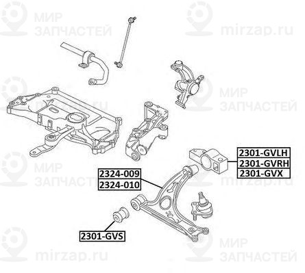 Запчасть ASVA 2324010