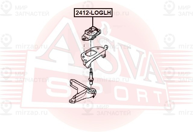 Запчасть ASVA 2412LOGLH