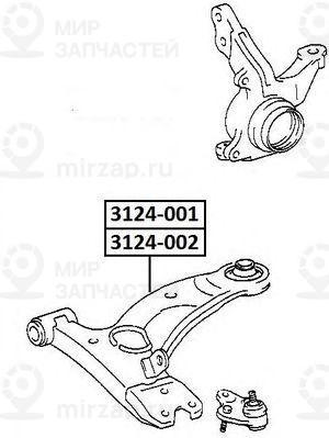 Запчасть ASVA 3124001