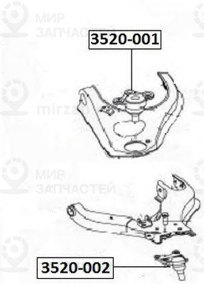 Запчасть ASVA 3520002