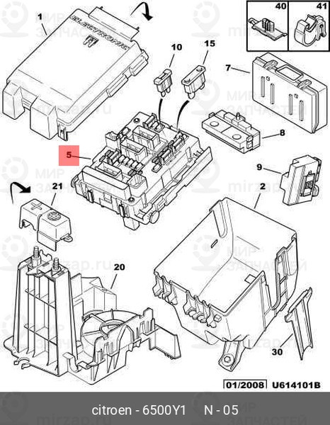 Запчасть PSA 6500Y1