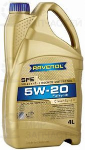 RAVENOL Super Fuel Economy SFE 5W-20 4 л. RAVENOL 111111000401999