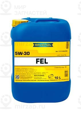 Моторное масло RAVENOL 111112301001999