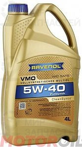 RAVENOL VMO 5W-40 4 л. RAVENOL 111113300401999