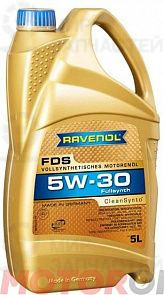 RAVENOL FDS 5W-30 5 л. RAVENOL 111113900501999