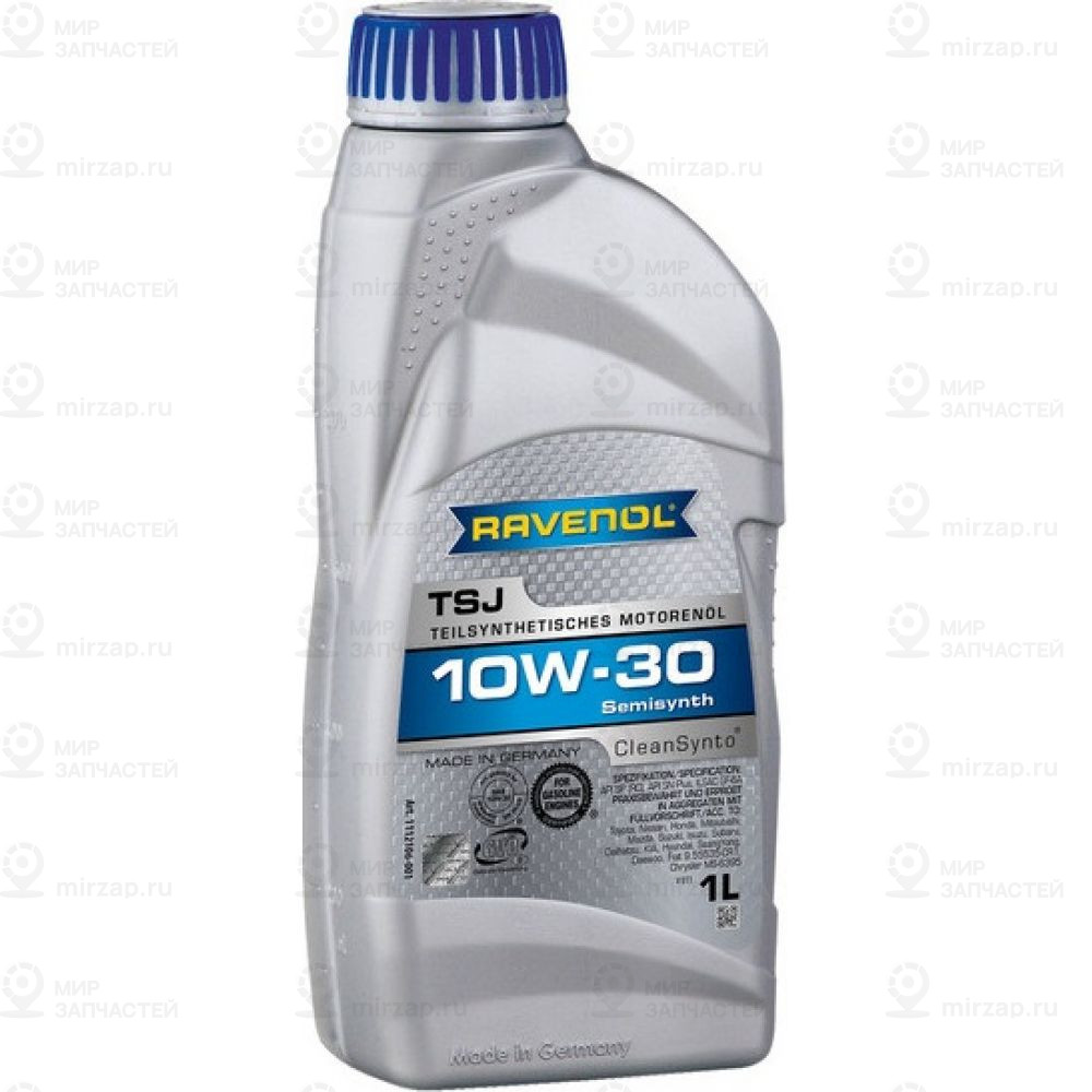 Моторное Масло Ravenol Tsj Sae 10W-30 ( 1Л) New RAVENOL 4014835724013