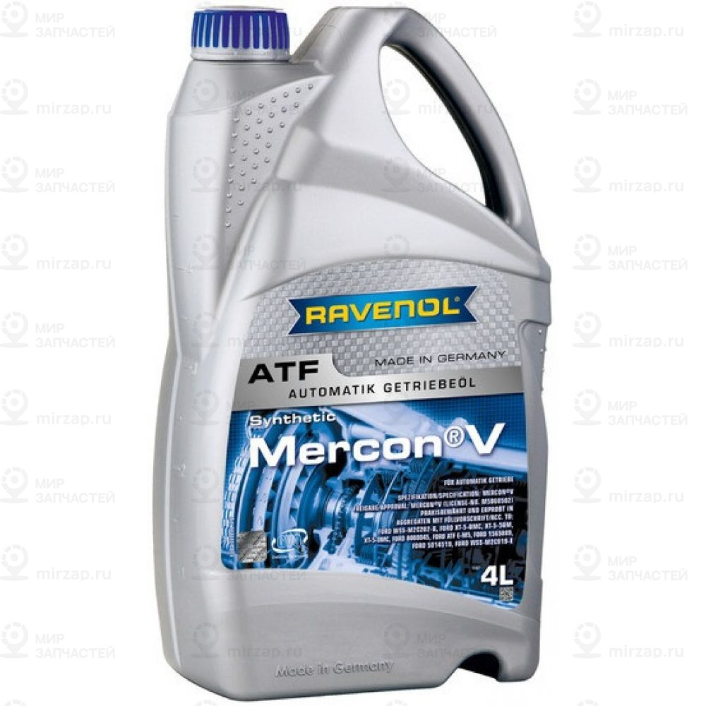 Трансмиссионное Масло Ravenol Atf Mercon V ( 4Л) New
 RAVENOL 4014835732995