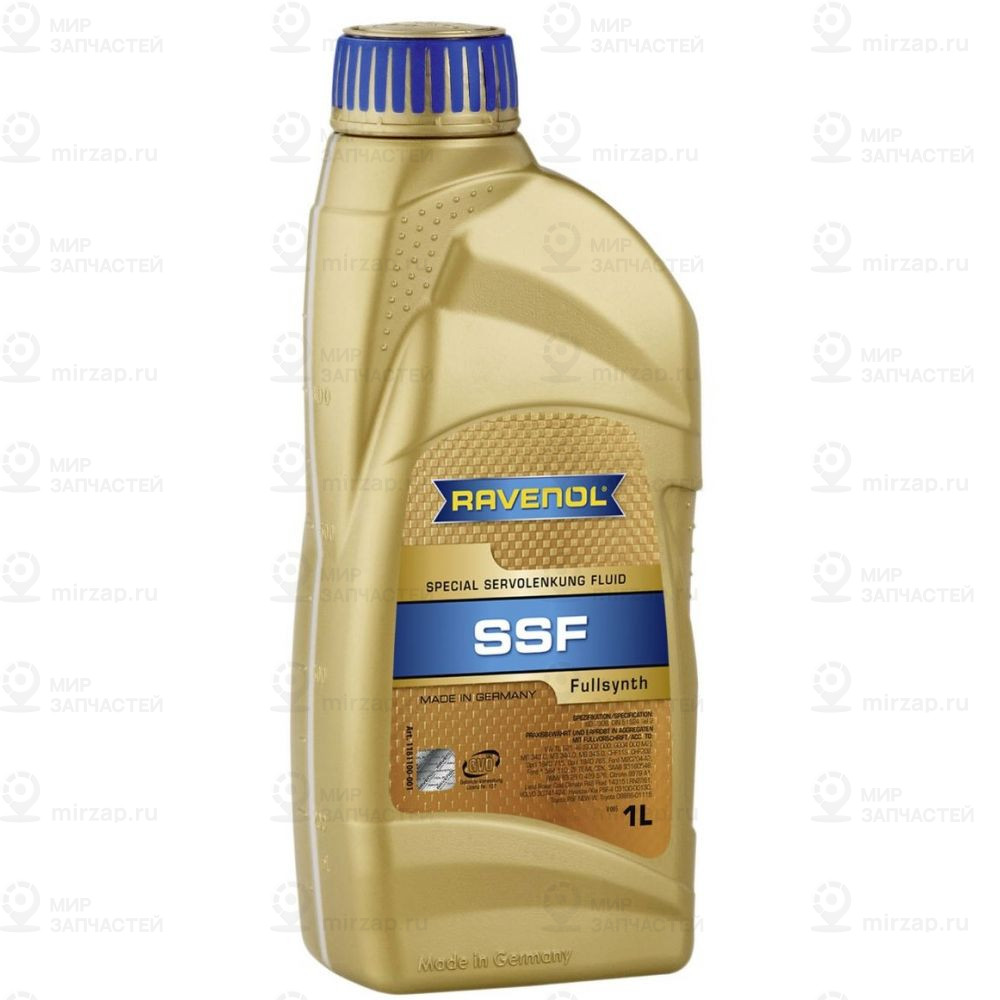 Жидкость Для Гидроусилителя Ravenol Ssf Spec. Servolenkung Fluid (1Л) New
 RAVENOL 4014835736412