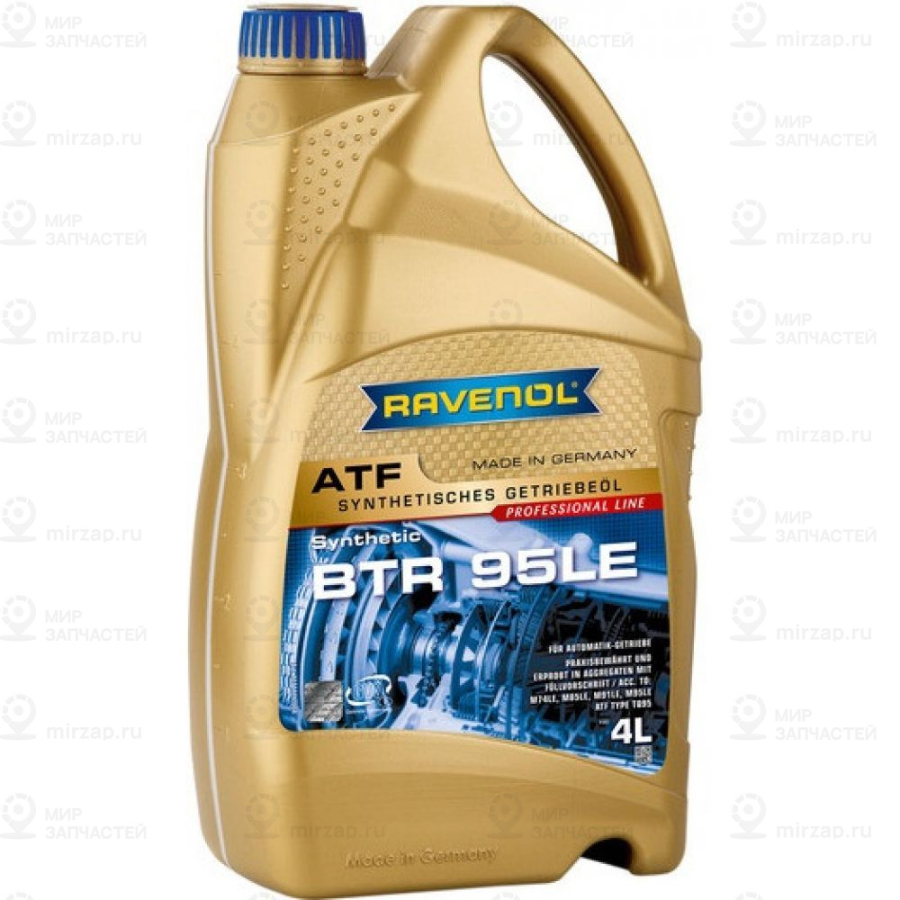 Трансмиссионное Масло Ravenol Atf Btr 95Le ( 4Л) New
 RAVENOL 4014835743595