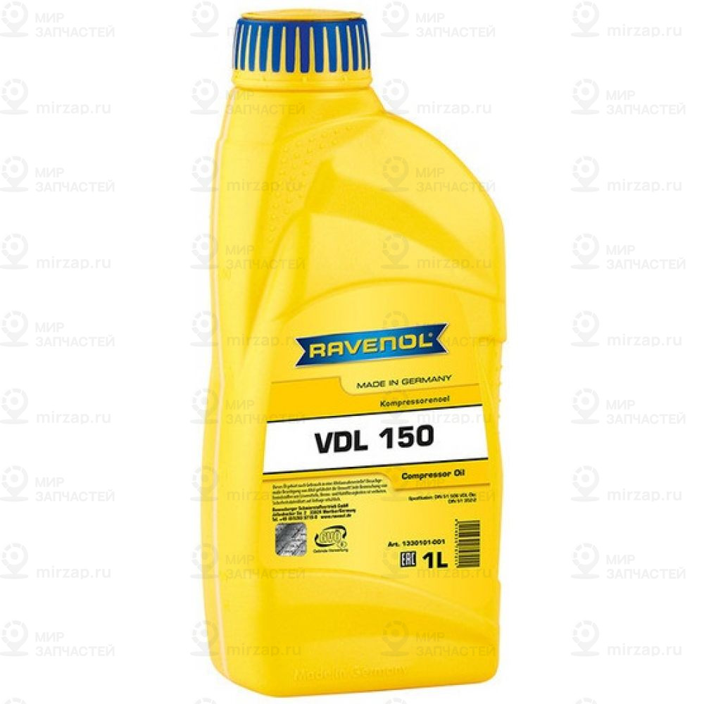 Масло Компрессорное  Kompressorenoel Vdl 150   1Л
 RAVENOL 4014835757011