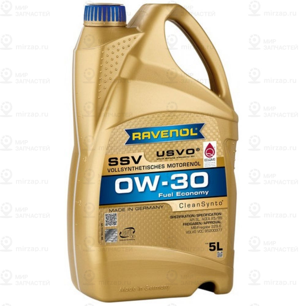 Моторное Масло Ravenol Ssv Fuel Economy Sae 0W-30 ( 5Л) New
 RAVENOL 4014835867536