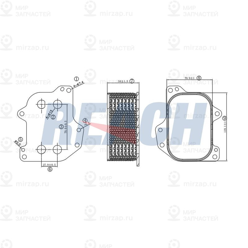 Запчасть REACH 12411104