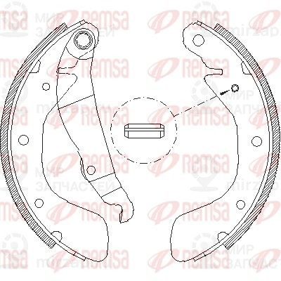 Запчасть REMSA 439800