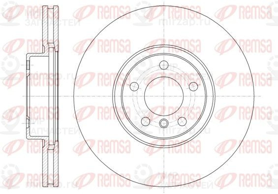 Тормозной диск REMSA 6133510
