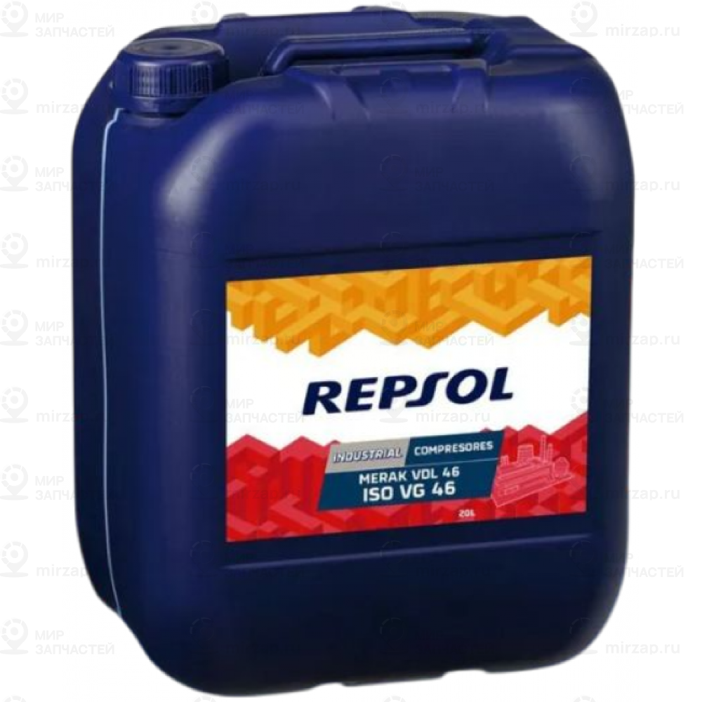 Масло Компрессорное Repsol Merak Vdl 46 20Л
 Repsol 6219R