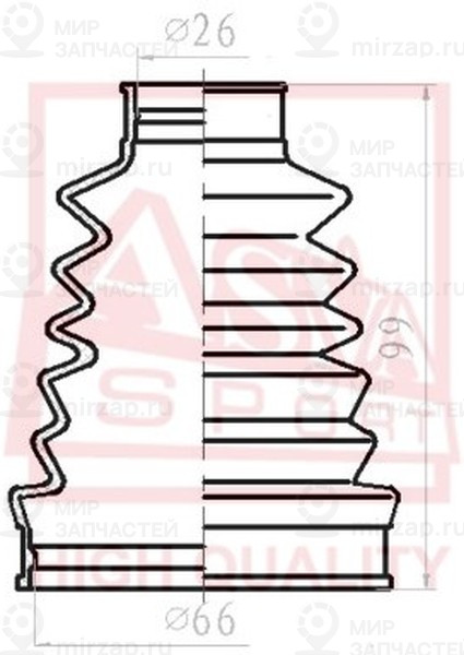 Запчасть ASVA ASBTINTG