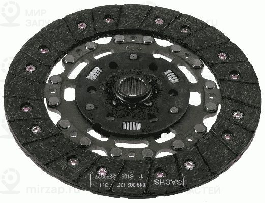 Диск сцепления SACHS 1878003309