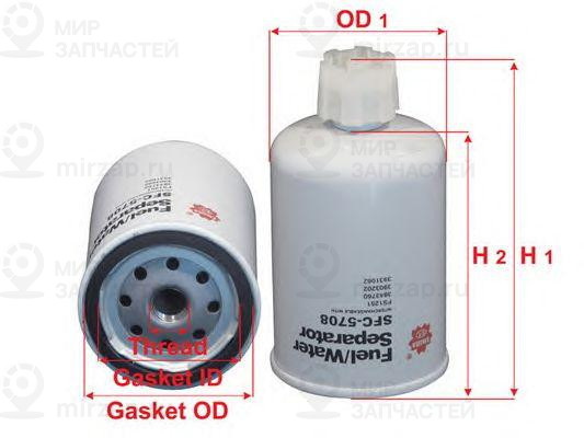 Запчасть SAKURA SFC5708