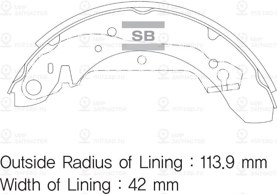 Запчасть SANGSIN SA048