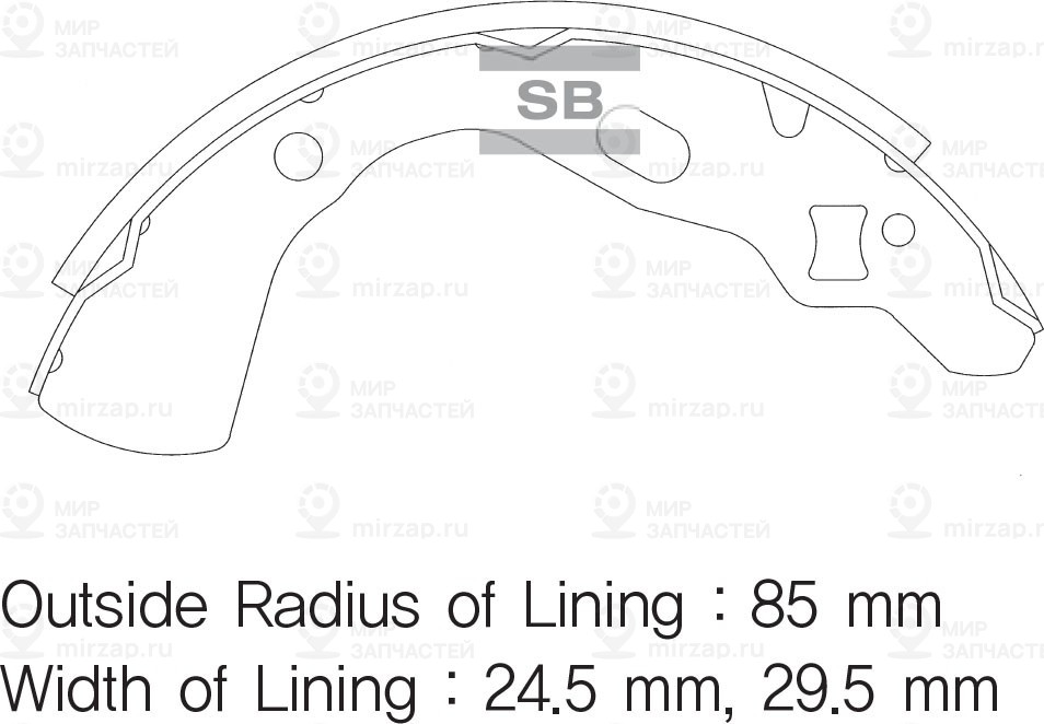 Запчасть SANGSIN SA049