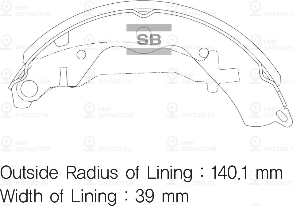 Запчасть SANGSIN SA059