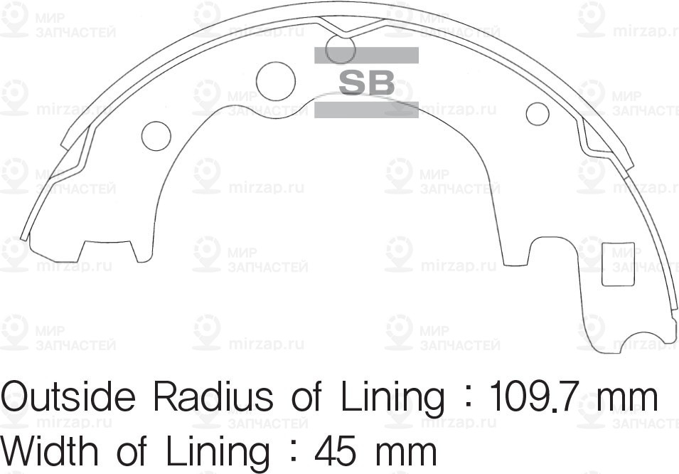Запчасть SANGSIN SA072PO