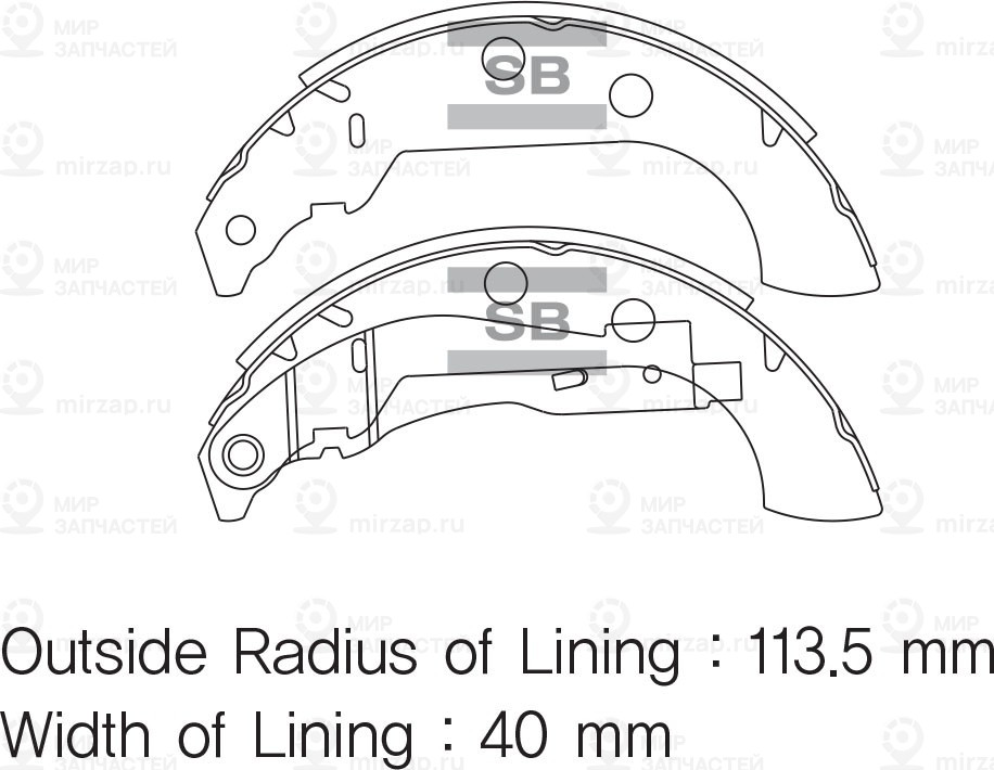 Запчасть SANGSIN SA158