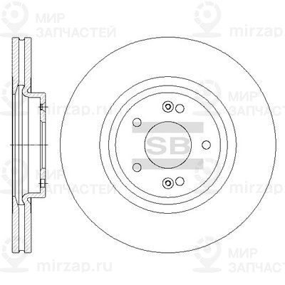 Запчасть SANGSIN SD1075