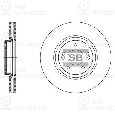 Тормозной диск SANGSIN SD1132