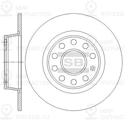 Запчасть SANGSIN SD5411