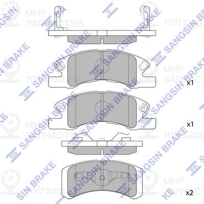 Запчасть SANGSIN SP1611