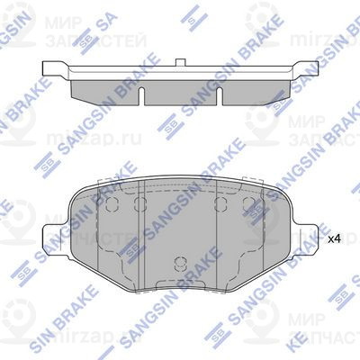 Запчасть SANGSIN SP1621