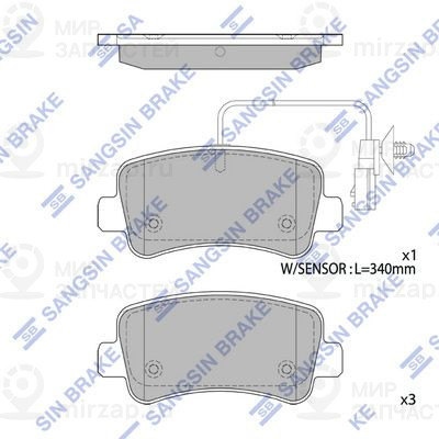 Запчасть SANGSIN SP1971SD