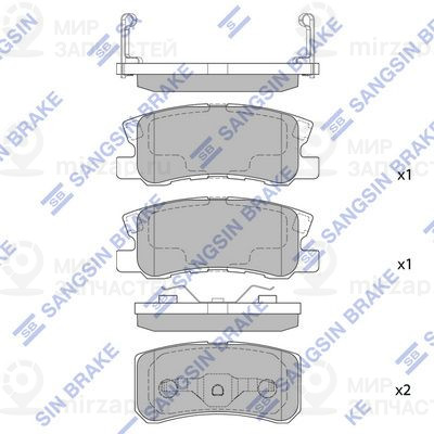 Запчасть SANGSIN SP2076
