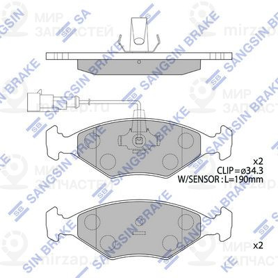 Запчасть SANGSIN SP4236