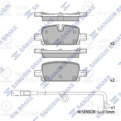 Запчасть SANGSIN SP4395
