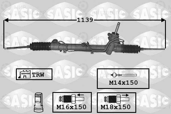 Рулевой механизм SASIC 7006157