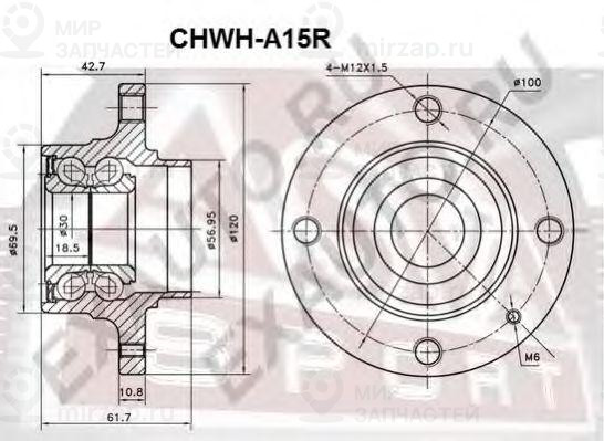 Запчасть ASVA CHWHA15R
