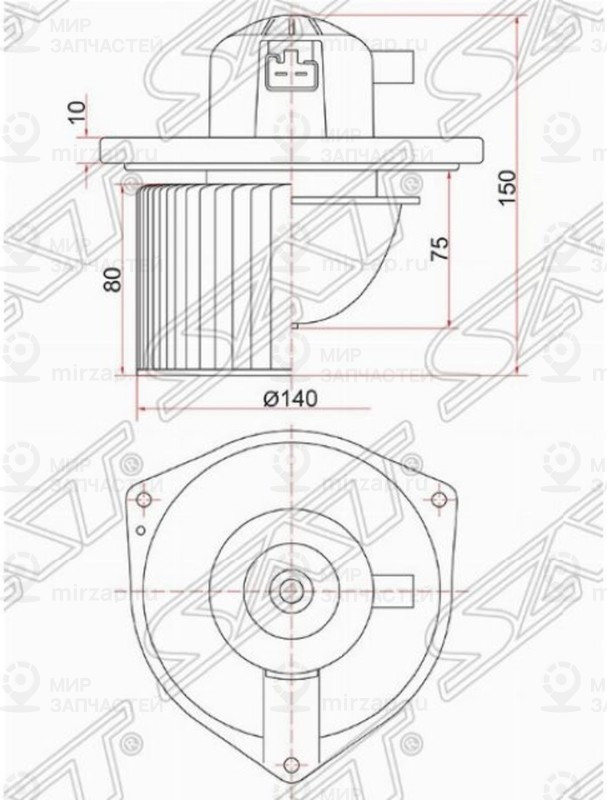 Запчасть SAT ST7802A017