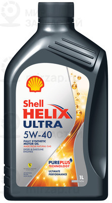 Моторные Масла (Автомобильные) Shell Helix Ultra 5W-40 1Л SHELL 550052677