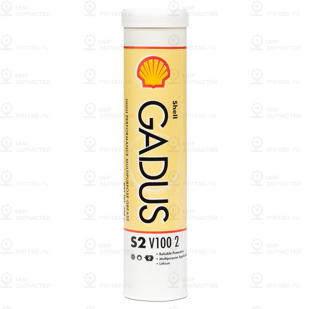Многофункциональные Смазки Shell Gadus S2 V100 2 0,4Кг
 SHELL 550053534