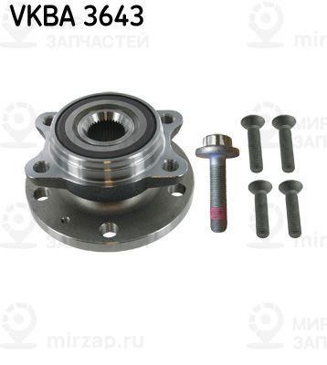 Комплект подшипника ступицы колеса SKF VKBA3643