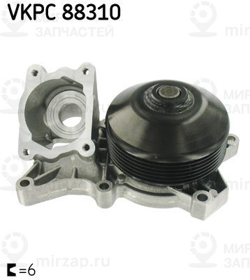 Водяной насос, охлаждение двигателя SKF VKPC88310