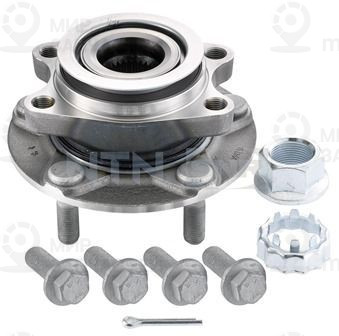 Комплект подшипника ступицы колеса SNR R168104